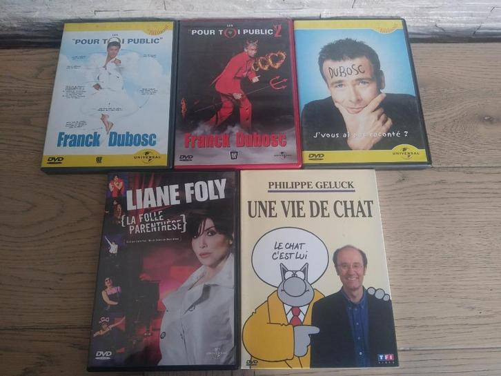 Dvd humour: Dubosc, Geluck, Folie, CD & DVD, DVD | Comédie, Comme neuf, Autres genres, Tous les âges, Enlèvement ou Envoi