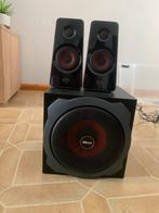 Speaker, Audio, Tv en Foto, Luidsprekerboxen, Ophalen, Zo goed als nieuw, Front, Rear of Stereo speakers, Overige merken