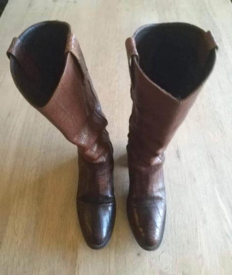 Bottes hautes P37, Kleding | Dames, Schoenen, Zo goed als nieuw, Hoge laarzen, Bruin, Ophalen