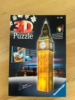 3D puzzel Big Ben! Compleet met verlichting!, Ophalen of Verzenden, Zo goed als nieuw