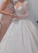 Robe de mariée, Kleding | Dames, Trouwkleding en Trouwaccessoires, Ophalen of Verzenden, Gedragen, Wit, Trouwjurk