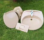 vintage wastafel lavabo + hangtoilet 70er Ideal St., Enlèvement, Maison et Meubles