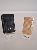 Briquet Dupont L2, plaqué or 18 carats (ZGAN)., Enlèvement ou Envoi, Comme neuf, Briquet