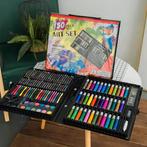 Kunstpakket van 150 stuks: kleurpotloden, pastelkrijt, enz., Ophalen, Nieuw, Papier, Schets- of Tekenboek