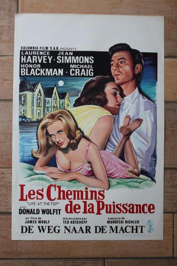 Filmaffiche Jean Simmons Life At The Top 1965 filmposter beschikbaar voor biedingen