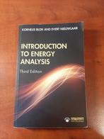 Introduction to energy analysis, Ophalen of Verzenden, Zo goed als nieuw