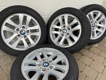 Compleet winterbanden + velg (205/55R16) voor BMW als nieuw