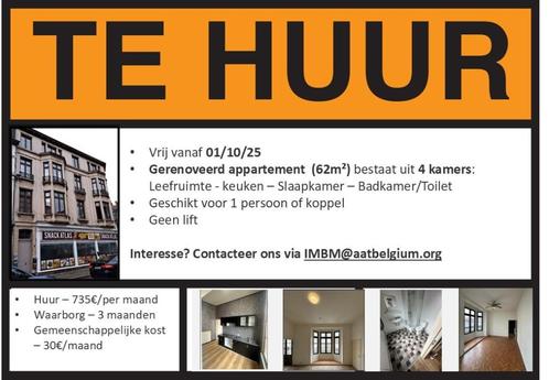 Gerenoveerd appartement te huur in Antwerpen, Immo, Appartementen en Studio's te huur, Antwerpen (stad), 50 m² of meer