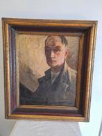 Armand Jamar - Zelfportret - Olie op Paneel, Ophalen of Verzenden