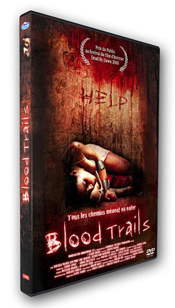 Blood trails, Cd's en Dvd's, Dvd's | Horror, Zo goed als nieuw, Gore, Ophalen of Verzenden