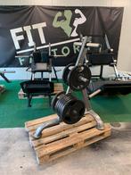 115kg schijven + plate tree dumpprijs fitness, Enlèvement