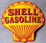Shell Gasoline Emaillen reclame decoratie garage bord, Verzamelen, Nieuw, Reclamebord, Ophalen of Verzenden
