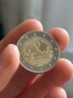 2 euro munt strijd tegen kanker/ lutte contre le cancer, Timbres & Monnaies, Monnaies | Europe | Monnaies euro, Envoi, Belgique
