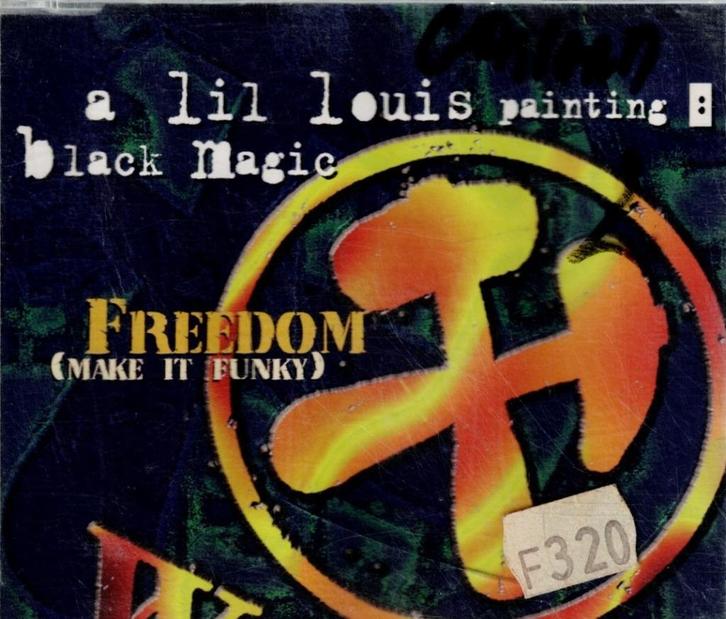 cd   /   a lil louis painting  black magic    freedom, Cd's en Dvd's, Cd's | Overige Cd's, Ophalen of Verzenden