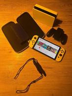 Nintendo Switch OLED + 512GB SSD + accessoires, Ophalen, Zo goed als nieuw, Met 2 controllers, Switch OLED