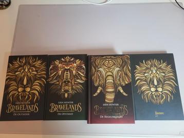Erin Hunter - Serie Bravelands - 3 boeken + notitieboek beschikbaar voor biedingen