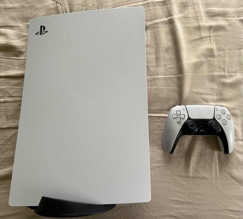 PlayStation 5 Disc Edition – 1 controller – Perfecte staat –, Games en Spelcomputers, Spelcomputers | Sony PlayStation 5, Zo goed als nieuw