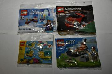 4 Lego Polybags (Nieuw) beschikbaar voor biedingen