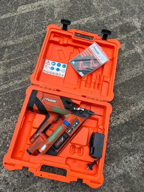 Paslode IM90Xi IM90 Xi spijkertacker tacker, Doe-het-zelf en Bouw, Gereedschap | Handgereedschap, Gebruikt, Ophalen of Verzenden