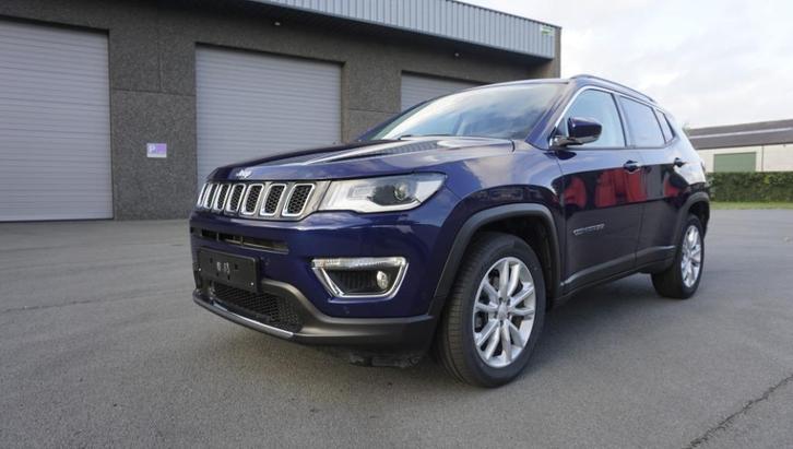 Jeep Compass Limited Sport-Automaat-35.608Km-Full Opties, Auto's, Jeep, Bedrijf, Te koop, Compass, ABS, Achteruitrijcamera, Airbags