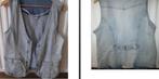 Heren mouwloos jeans vest, Ophalen of Verzenden, Nieuw, Blauw