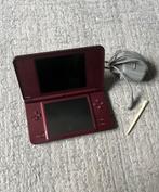 Wijnrode Nintendo DSI XL Compleet, Ophalen, Zo goed als nieuw, Rood, Dsi XL