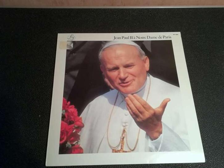 Elpee vinyl Paus Jean Paul II à Notre Dame De Paris, Cd's en Dvd's, Vinyl | Overige Vinyl, Zo goed als nieuw, 12 inch, Ophalen of Verzenden