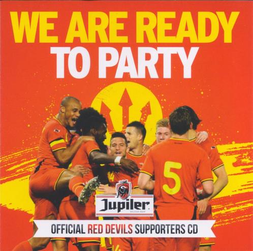 We Are Ready To Party - Official Red Devils Supporters CD, CD & DVD, CD | Néerlandophone, Neuf, dans son emballage, Envoi