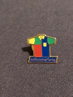 Vintage reclamepin / La Blancheporte, Verzamelen, Verzenden, Zo goed als nieuw, Merk, Speldje of Pin