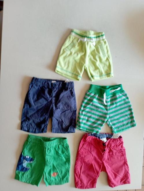 5 korte broekjes maat 74 ,1 maat 80 en 4 maat 92, Kinderen en Baby's, Babykleding | Maat 74, Zo goed als nieuw, Broekje, Ophalen of Verzenden