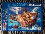 Nieuwe Playmobil puzzel, 200 stukjes, piratenschip, 55254, Ophalen of Verzenden, Meer dan 50 stukjes, Nieuw, 6 jaar of ouder