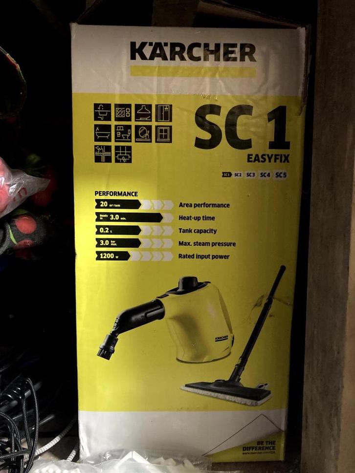 Kärcher SC 1 Easy Fix v, Jardin & Terrasse, Nettoyeurs haute pression, Comme neuf, Électrique, Enlèvement ou Envoi