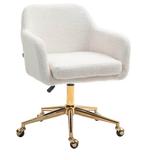 Beige bureaustoel. Vanity chair, Ophalen of Verzenden, Nieuw, Beige, Bureaustoel