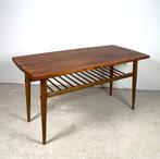 Salontafel in Deense stijl met tijdschriftenrekje, Gebruikt, 50 tot 100 cm, 50 tot 75 cm, Vintage