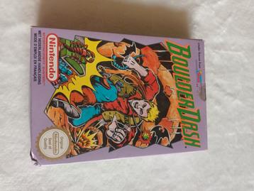 Boulder Dash nintendo NES PAL boîte vide d'origine, Enlèvement ou Envoi, Comme neuf