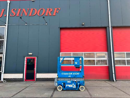 Genie GS 1530 6,6m schaar hoogwerker (bj 1998), Zakelijke goederen, Machines en Bouw | Liften, Steigers en Ladders
