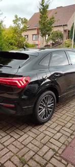 Audi Q3 Sportback Sline TFSI, Auto's, Audi, Zwart, Parkeercamera, Zwart, Leder