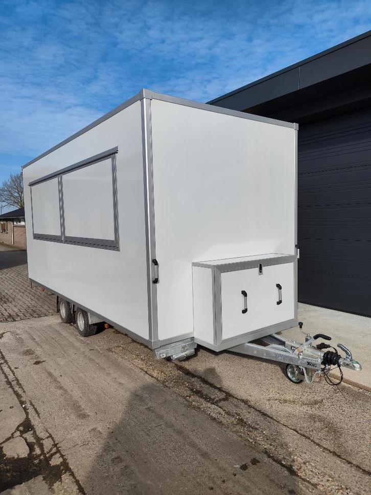 Verkoopwagen Snackwagen Food Truck Premium op voorraad, Articles professionnels, Stock & Retail | Voitures, Enlèvement
