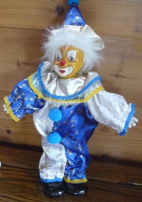 Cinq Clowns de taille différentes de 2 à 5,00€, Verzamelen, Poppen, Gebruikt, Pop, Ophalen of Verzenden