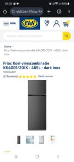 Nieuwstaat,  amper gebruikt, Elektronische apparatuur, Koelkasten en IJskasten, Ophalen, Zo goed als nieuw
