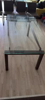 glazen tafel, Huis en Inrichting, Ophalen