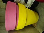 Pots de fleurs Maxi 80 € pour les 2 pots, Tuin en Terras, Ophalen, Tuin, Kunststof, Gebruikt