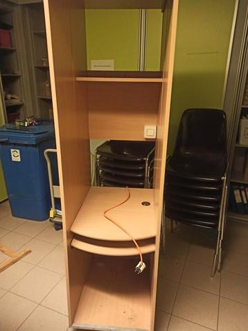 Computermeubel goede staat, Enlèvement, Comme neuf