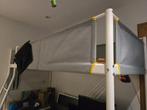 Hoogslaper met bureau Ikea, Huis en Inrichting, Slaapkamer | Stapelbedden en Hoogslapers, Ophalen, Zo goed als nieuw, Eenpersoons