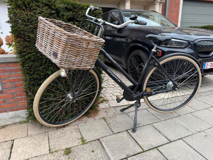 Sparta Pick-Up damesfiets met mand, Fietsen en Brommers, Fietsen | Dames | Omafietsen, Gebruikt, 47 tot 50 cm, Versnellingen, Ophalen