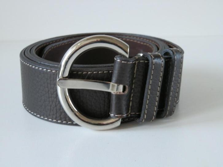 Abro riem. Leer., Kleding | Dames, Riemen en Ceinturen, Zo goed als nieuw, 100 cm of meer, 3 tot 5 cm, Bruin, Echt leder, Ophalen of Verzenden