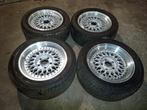 BBS RS 020 / 027 7.5/8.5x16 5x120.65 3tlg BMW Jaguar, Auto-onderdelen, Banden en Velgen, Gebruikt, 16 inch, Banden en Velgen, Ophalen of Verzenden