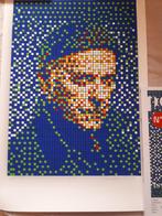 Print Invader X Bilal, handgesigneerd + bladwijzer + sticker, Antiek en Kunst, Ophalen of Verzenden