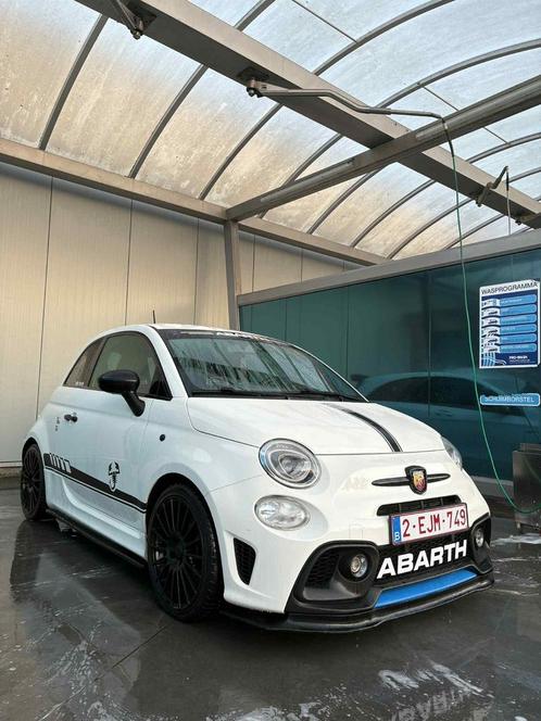 Fiat Abarth 200pk!, Auto's, Abarth, Bedrijf, Benzine, Euro 6, Stadsauto, 2 deurs, Handgeschakeld, Wit, Zwart, Stof, Voorwielaandrijving
