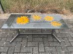 Vintage retro salontafel, Huis en Inrichting, Tafels | Salontafels, Ophalen, Zo goed als nieuw